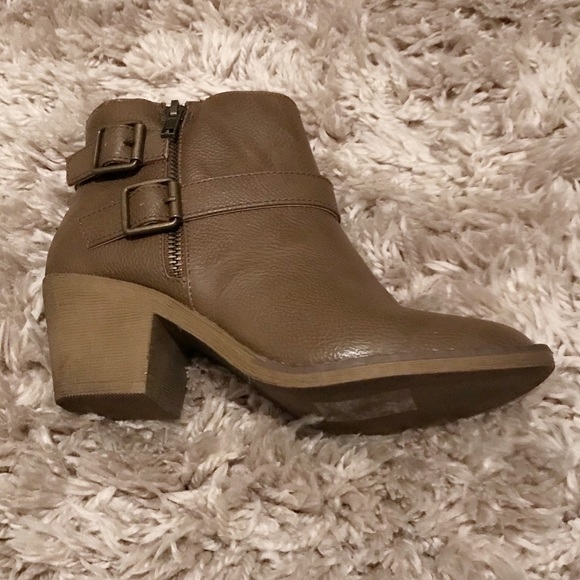 Brown Buckle Booties - Picture 5 of 5